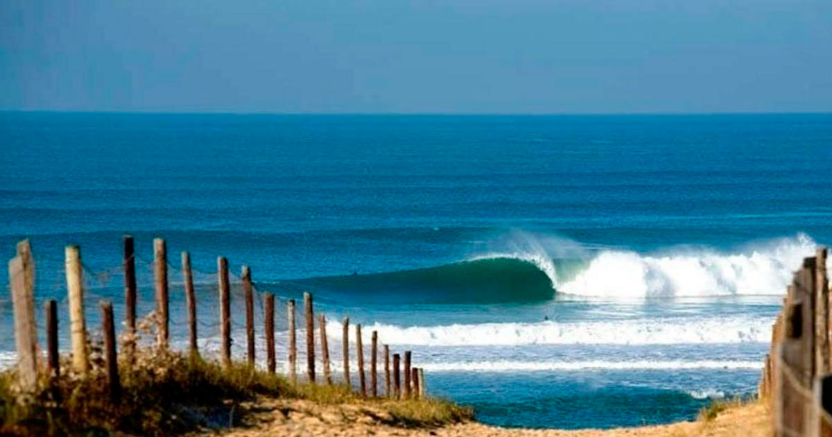 Hacer surf en Francia - Seignoise